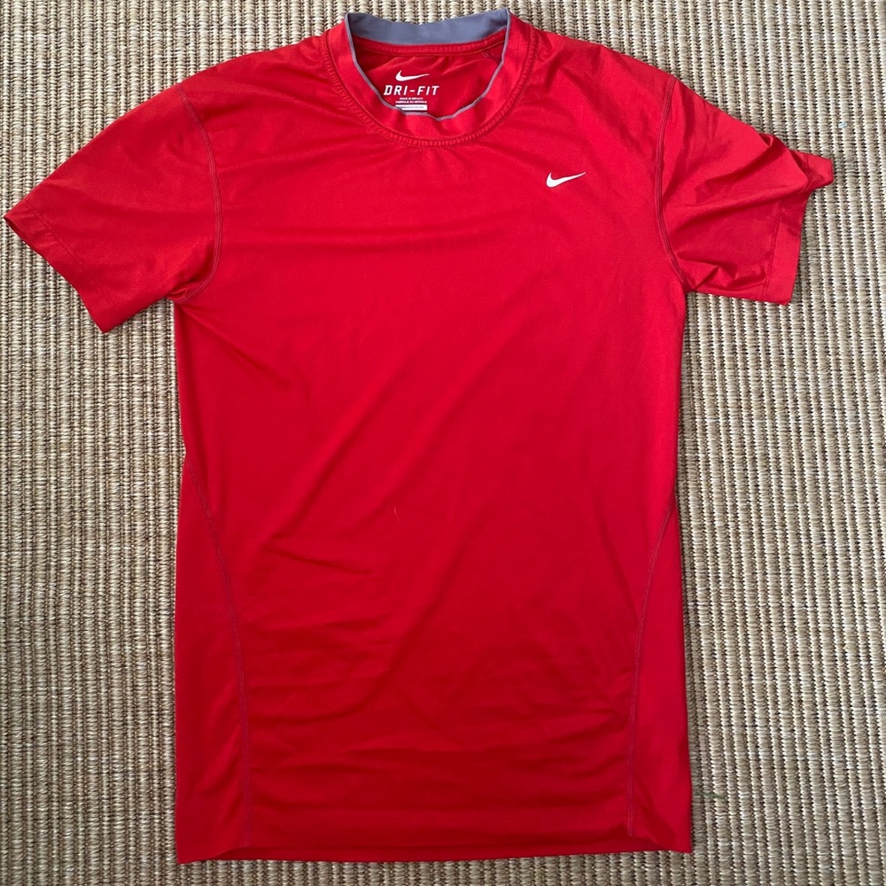 Red Nike Dri Fit